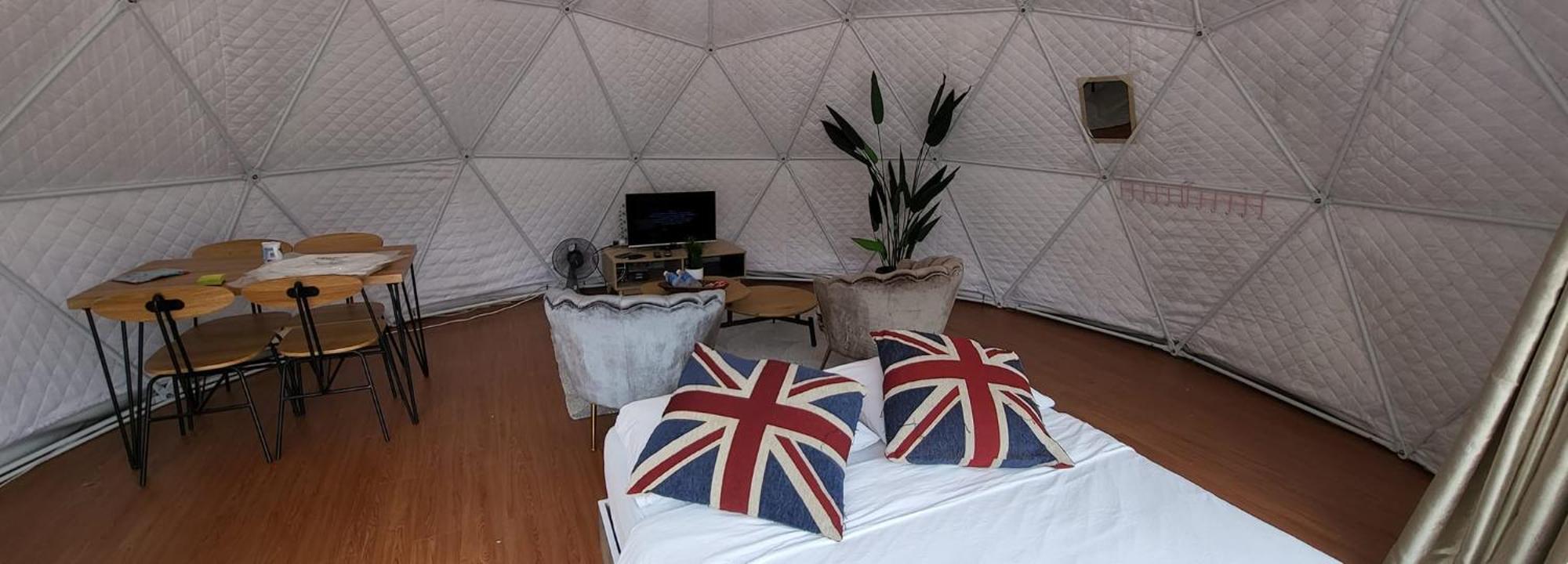 Syameen'S Glamping Dome - Queen Bed Kundasang Экстерьер фото