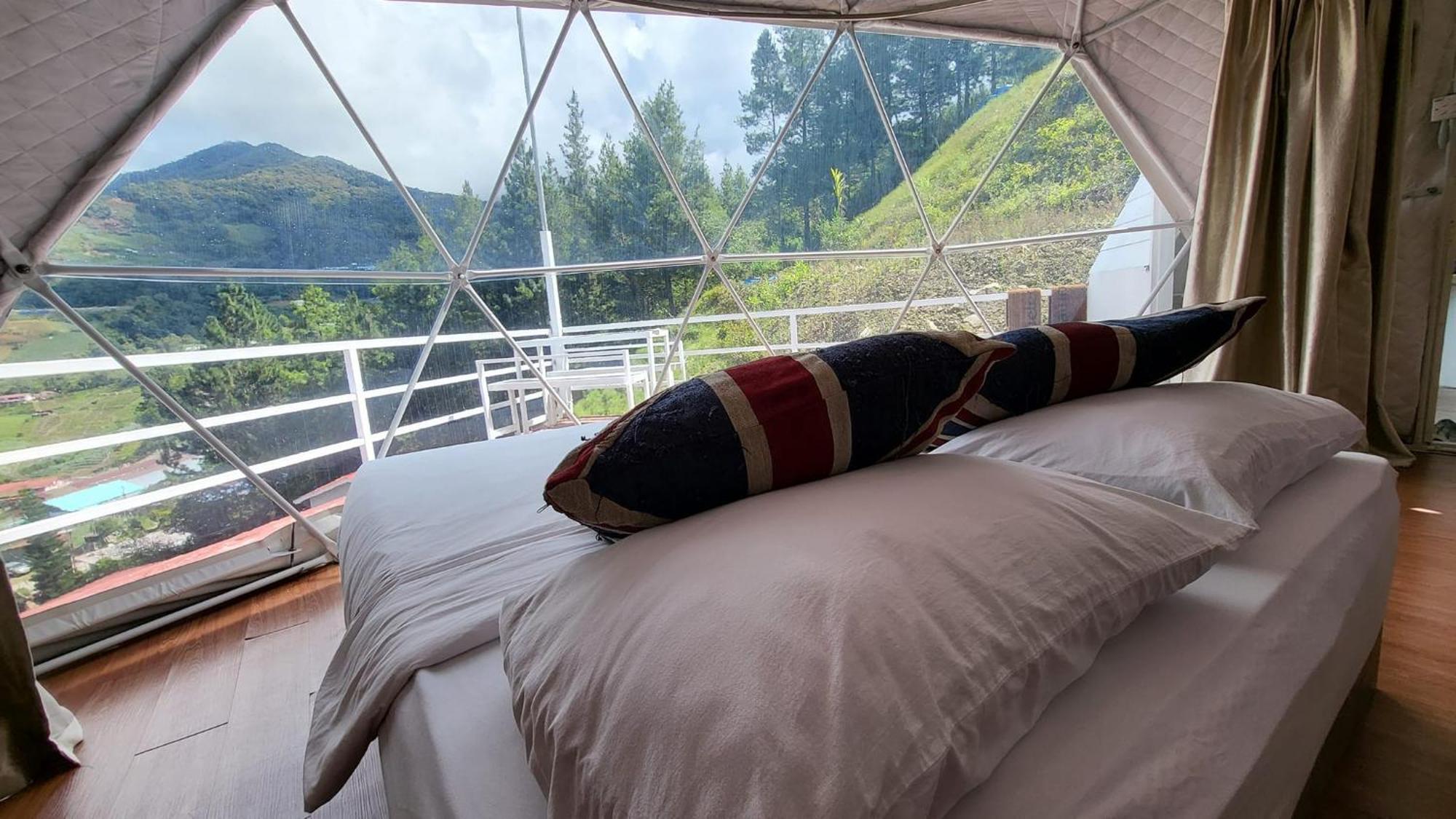 Syameen'S Glamping Dome - Queen Bed Kundasang Экстерьер фото